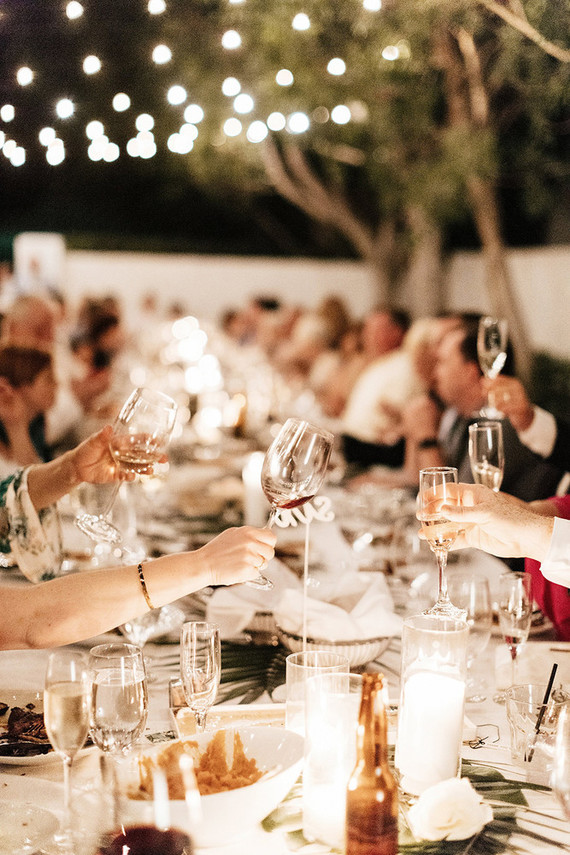 Classic modern Palm Springs wedding at the Avalon