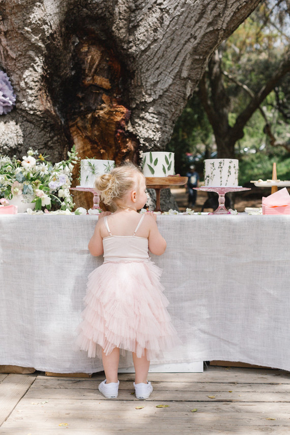 Fairyland birthday party for sisters at Temescal Canyon in Los Angeles
