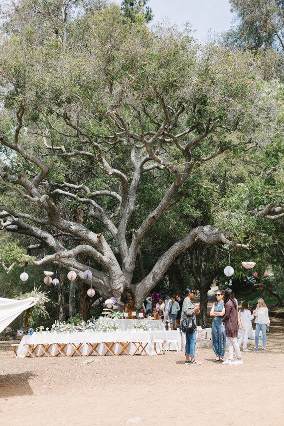 Fairyland birthday party for sisters at Temescal Canyon in Los Angeles