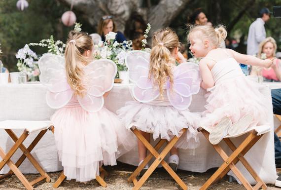 Fairyland birthday party for sisters at Temescal Canyon in Los Angeles
