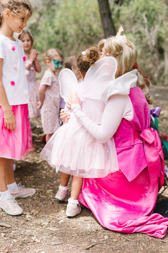 Fairyland birthday party for sisters at Temescal Canyon in Los Angeles