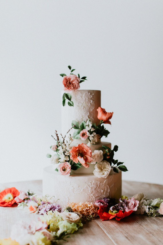 Floral spring indoor wedding ideas at Ajax DC