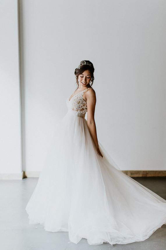 Floral spring indoor wedding ideas at Ajax DC Inspiration