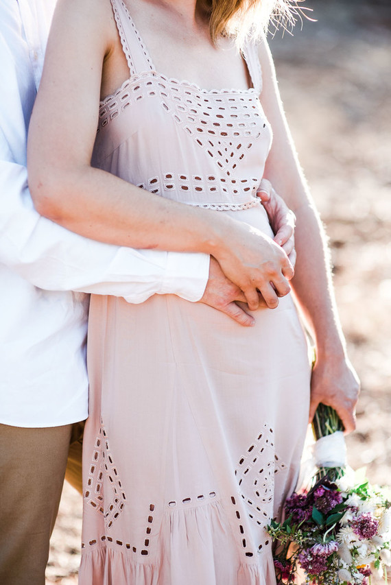 Rustic sunset family photos in Western Australia