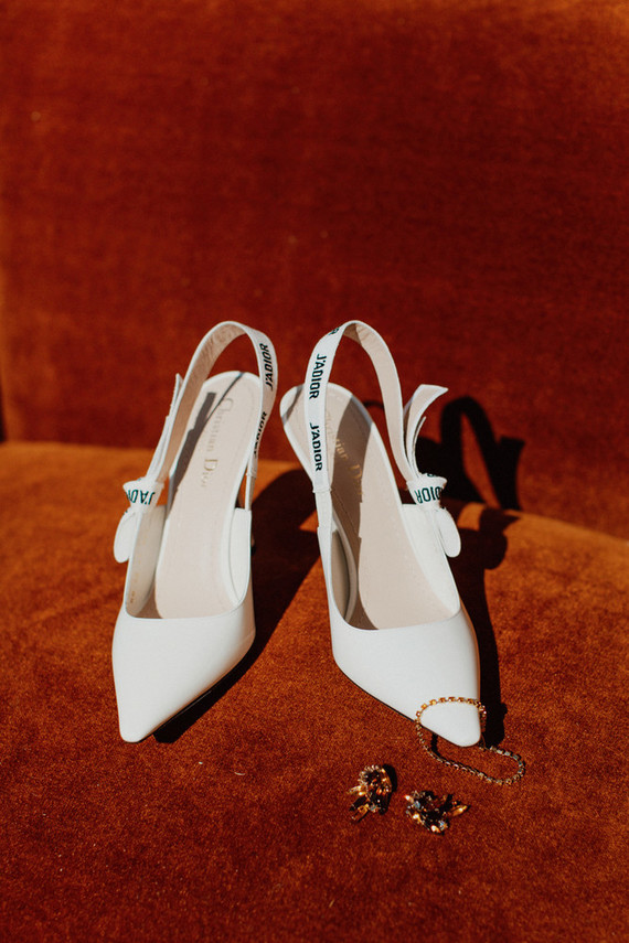 Artful hip earth-tone wedding at Office Party in LA