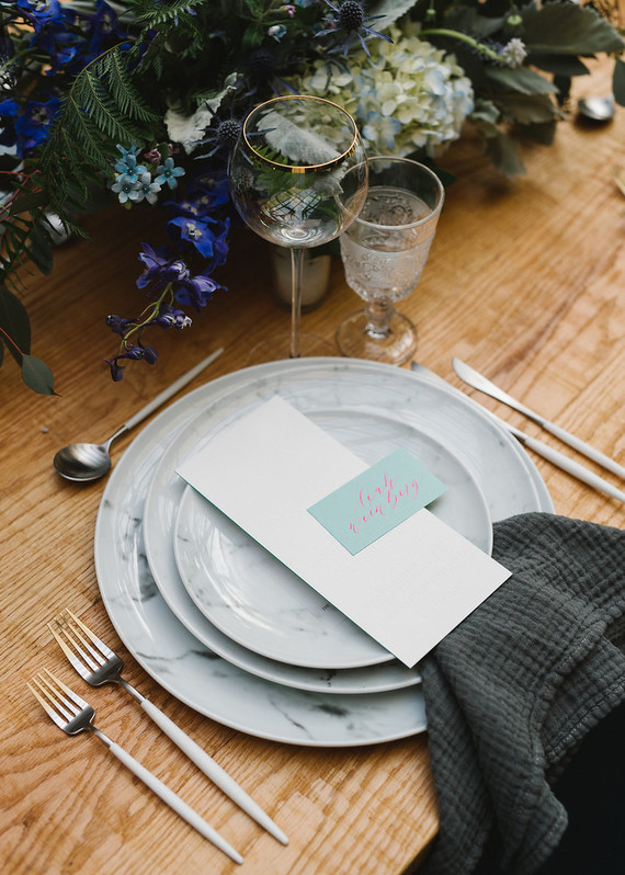 Ombre dinner party with Collective Gatherings in Brooklyn