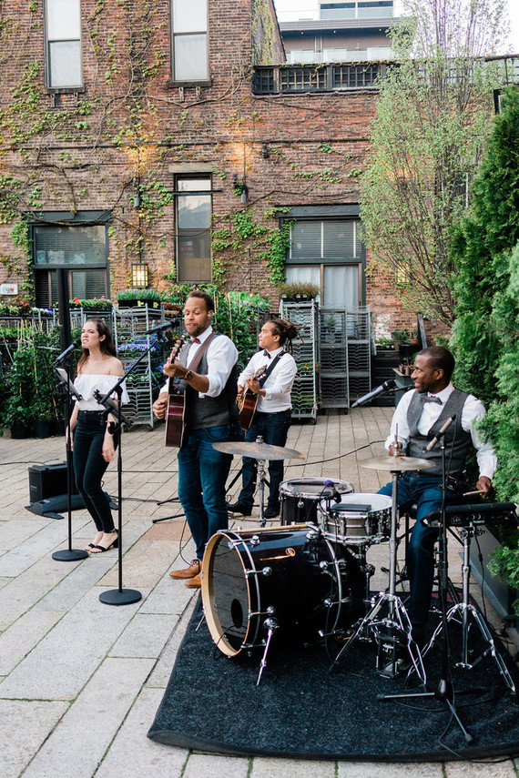 Ombre dinner party with Collective Gatherings in Brooklyn
