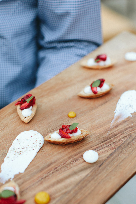 Ombre dinner party with Collective Gatherings in Brooklyn