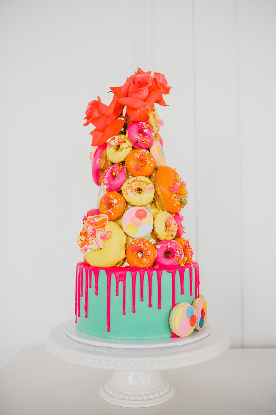 Whimsical neon candy-inspired wedding ideas