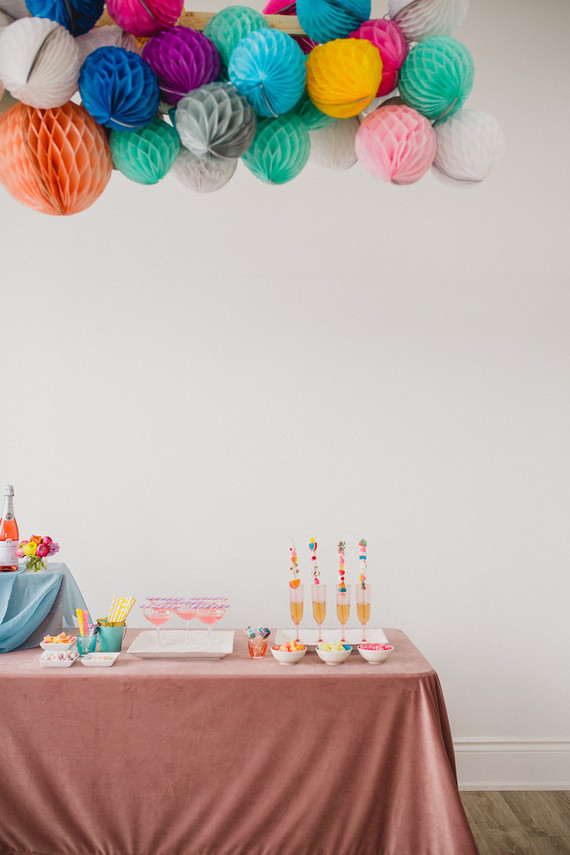 Whimsical neon candy-inspired wedding ideas