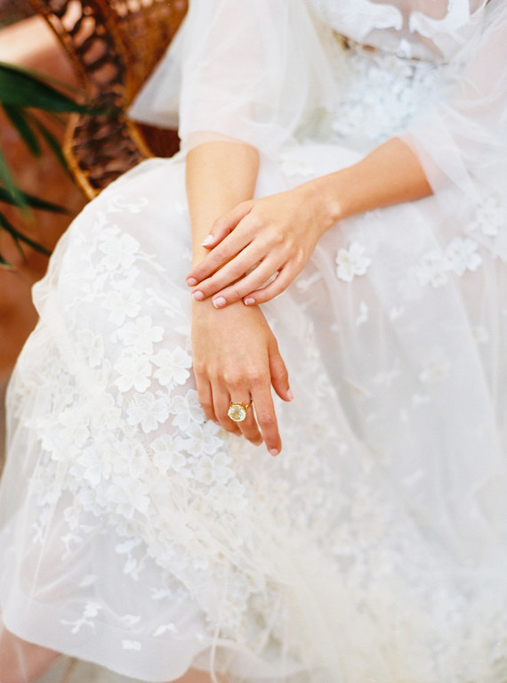 Peony inspired pastel wedding ideas in Santorini Inspiration