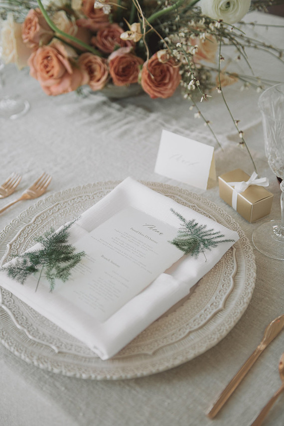 Intimate minimal pastel wedding at The Great Hall in Toronto