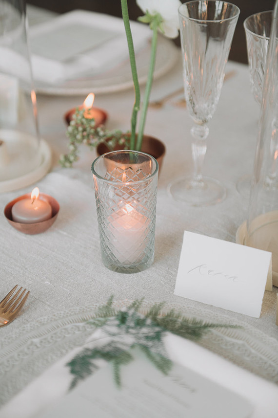 Intimate minimal pastel wedding at The Great Hall in Toronto Inspiration
