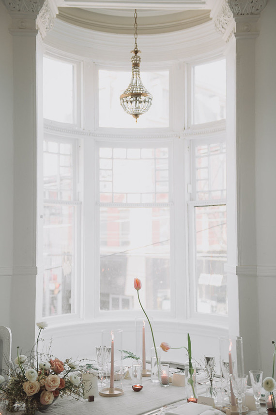 Intimate minimal pastel wedding at The Great Hall in Toronto