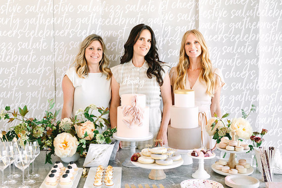 dessert table