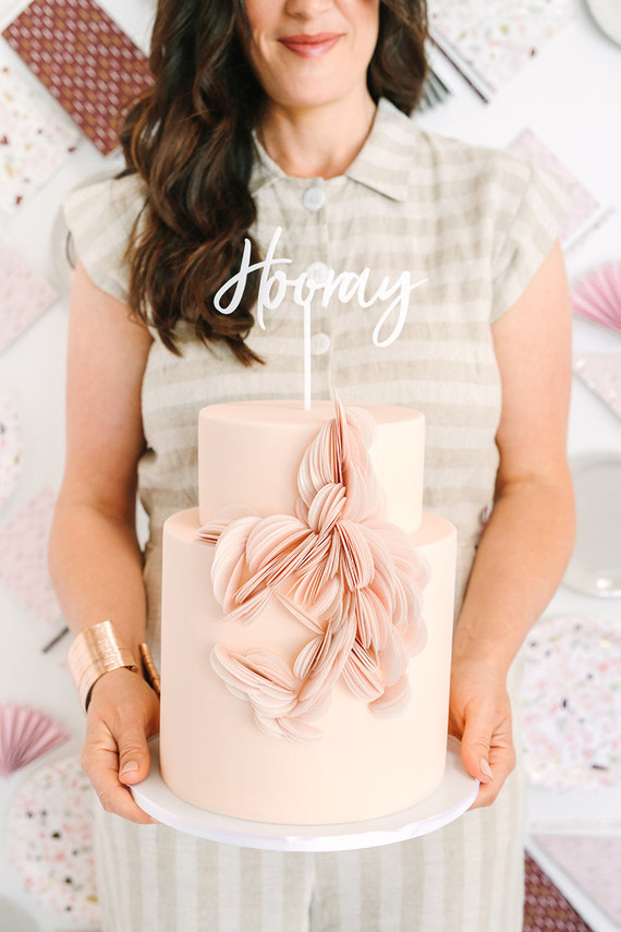 pink cake