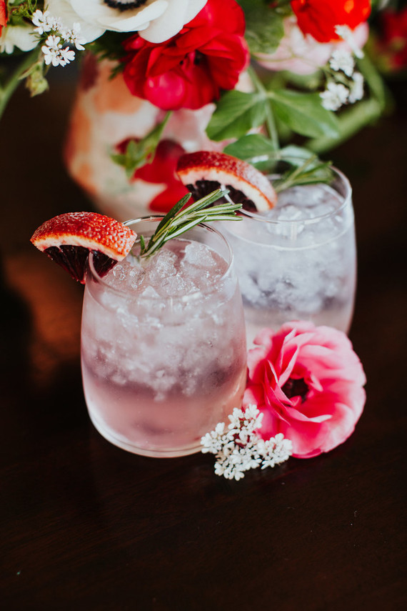 Bright floral bridesmaid brunch ideas