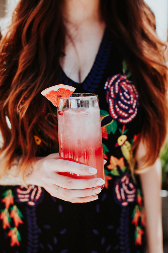 Bright floral bridesmaid brunch ideas