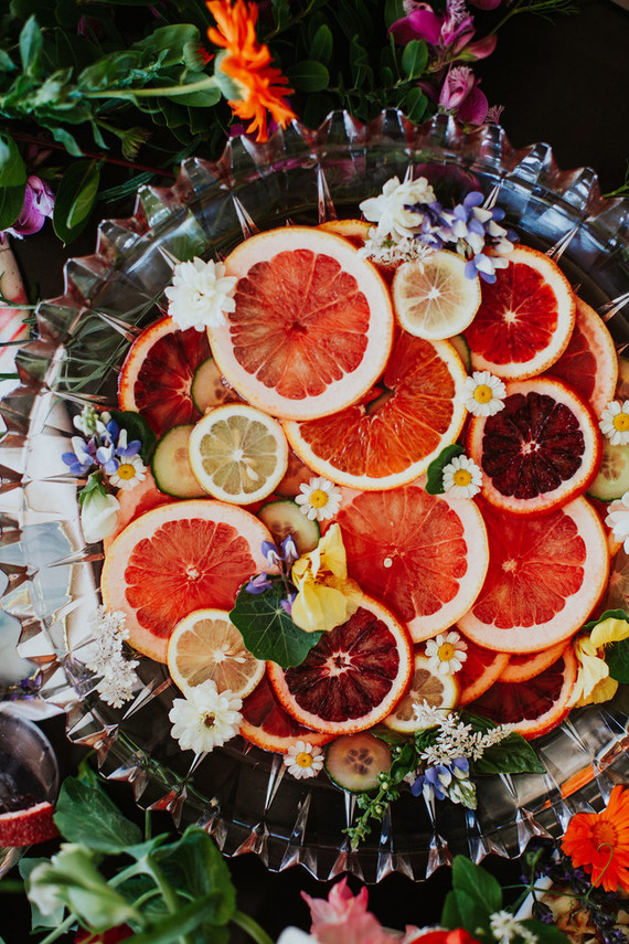 Bright floral bridesmaid brunch ideas