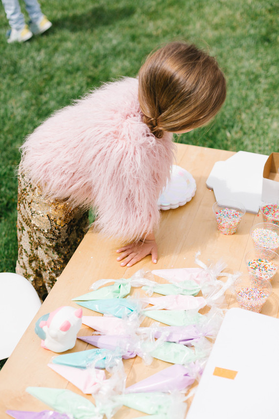 Mermaid backyard birthday party by Beijos Events