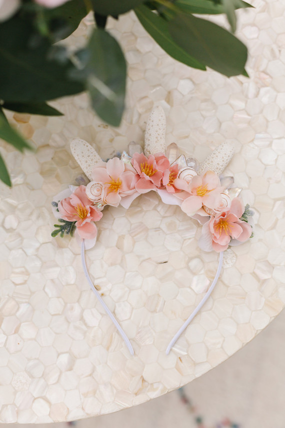 Mermaid backyard birthday party by Beijos Events Inspiration