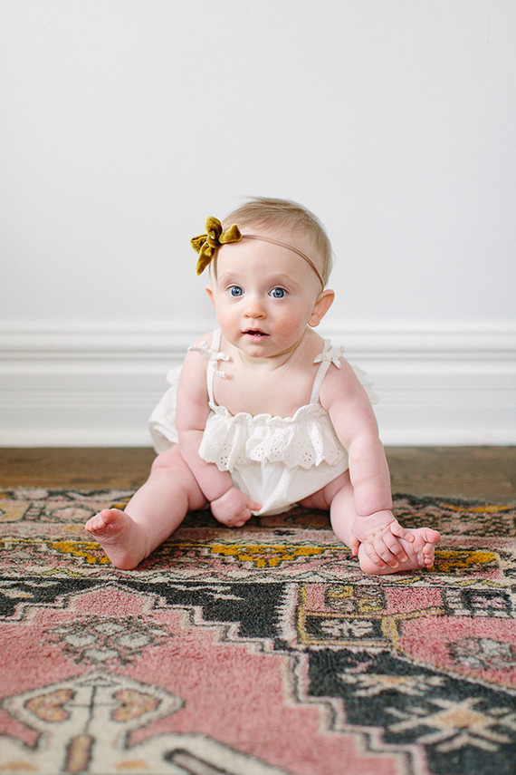 Earthy pastel girl's nursery