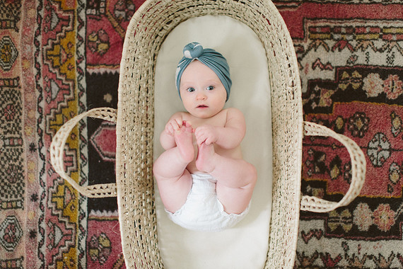 Earthy pastel girl's nursery