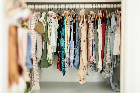 Earthy pastel girl's nursery