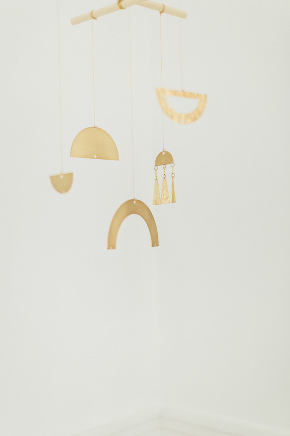 Earthy pastel girl's nursery