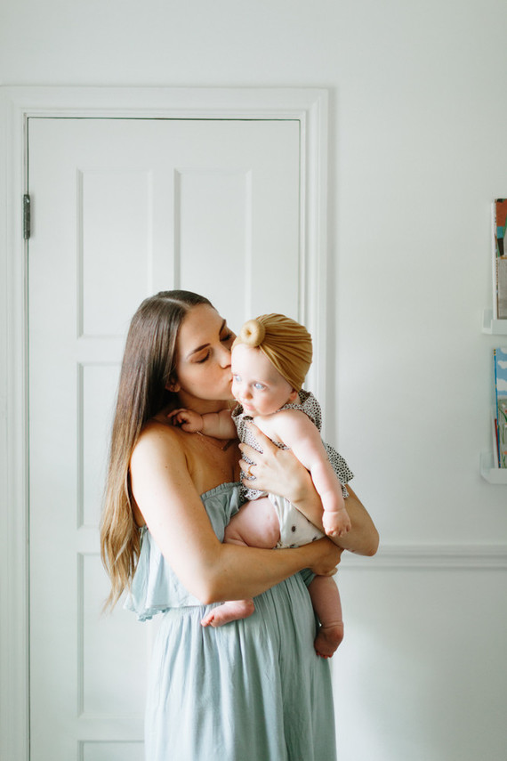 Earthy pastel girl's nursery