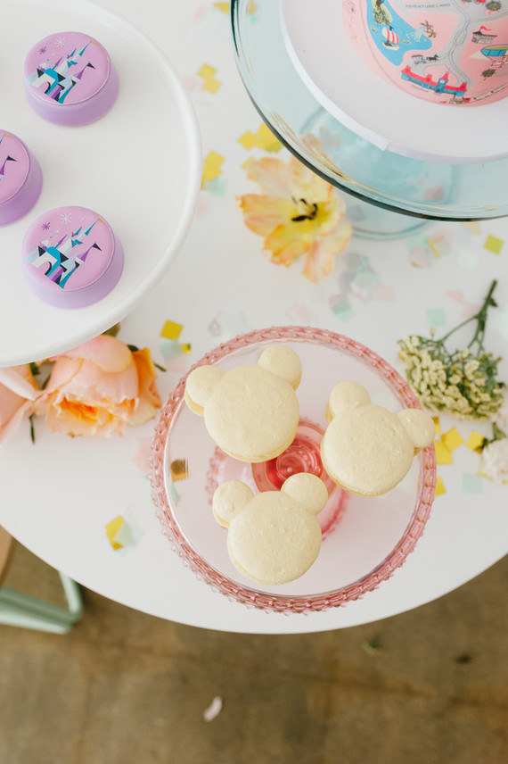Modern Disneyland themed birthday party