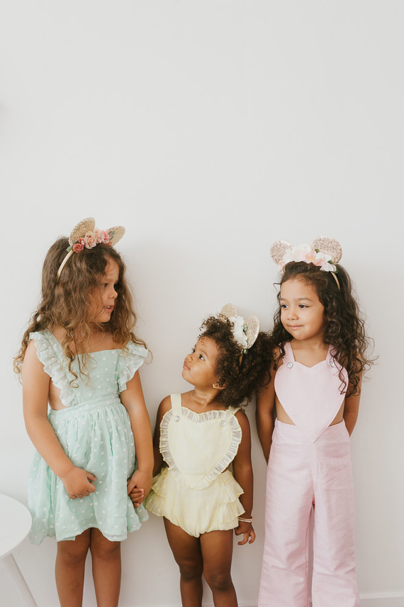 Modern Disneyland themed birthday party