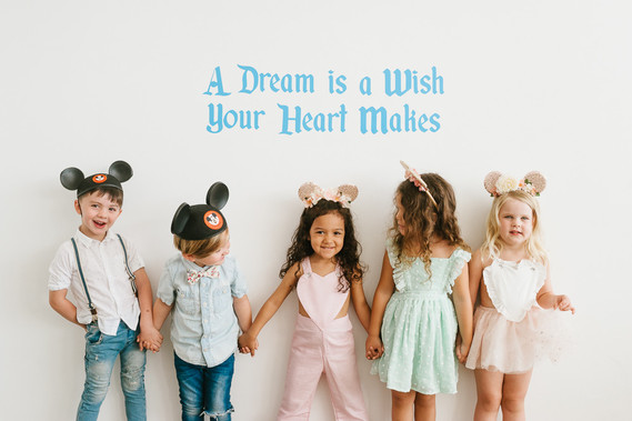 Modern Disneyland themed birthday party