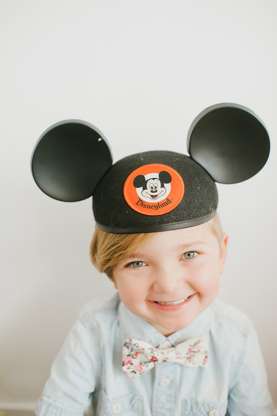 Modern Disneyland themed birthday party