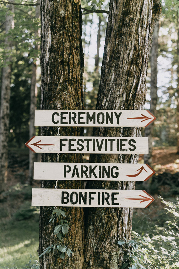 Rustic Pine forest wedding at The Roxbury Barn & Estate Inspiration