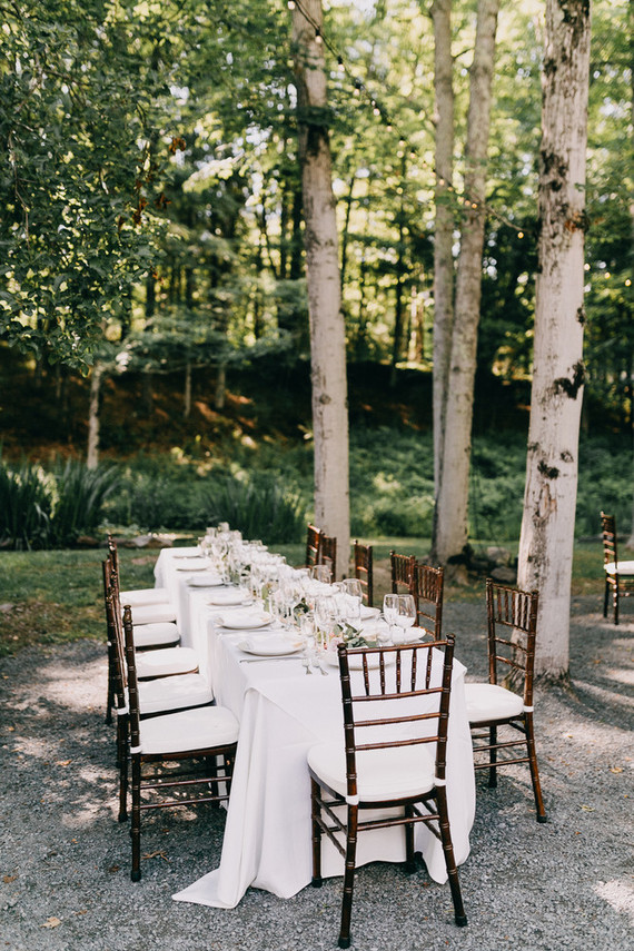 Rustic Pine forest wedding at The Roxbury Barn & Estate Inspiration