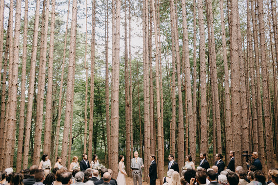 Rustic Pine forest wedding at The Roxbury Barn & Estate