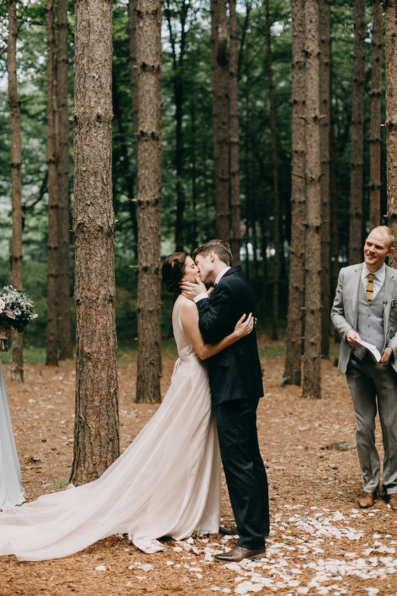 Rustic Pine forest wedding at The Roxbury Barn & Estate