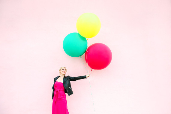 Colorful modern party ideas