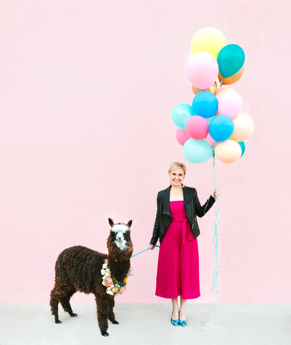 Colorful modern party ideas