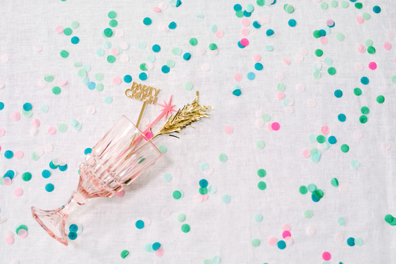 Colorful party decor