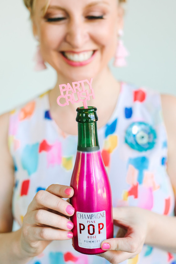 Champagne drink stirrer