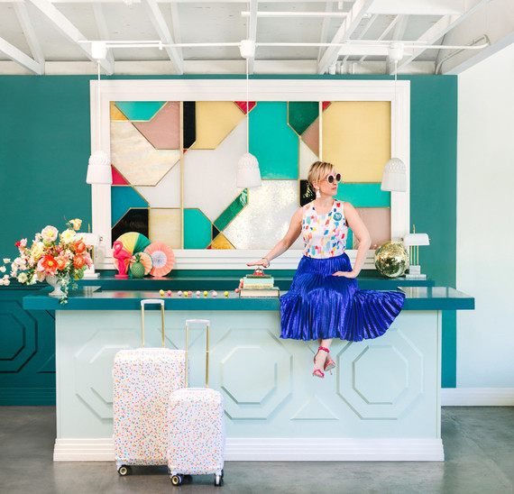 Colorful modern party ideas