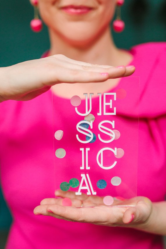 Colorful modern party ideas