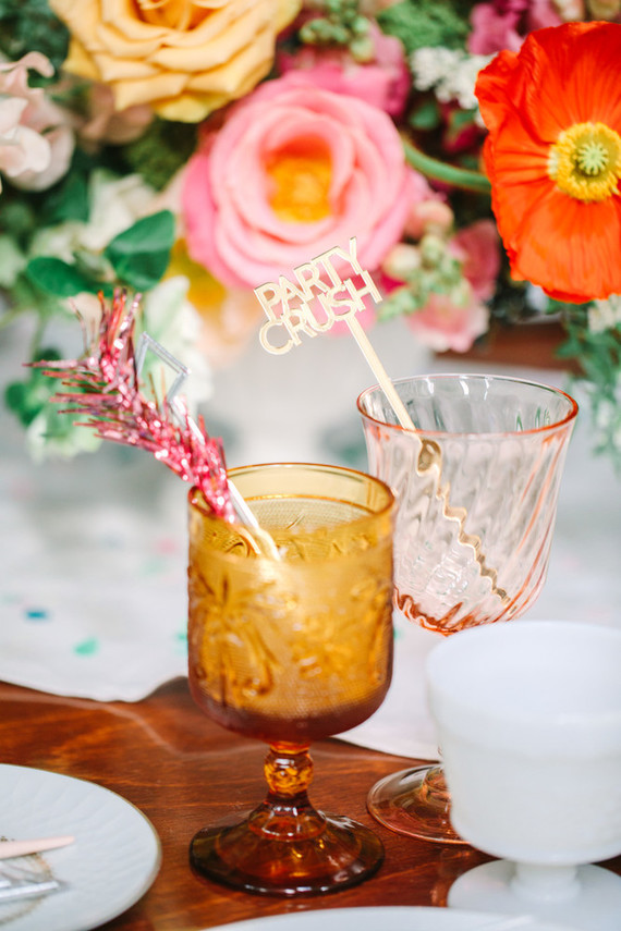 Colorful cocktail idea