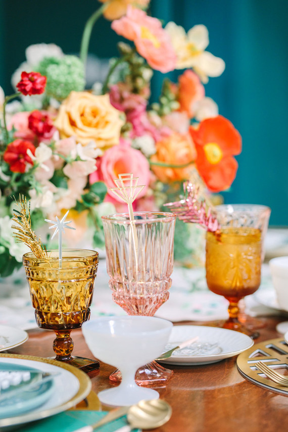 Colorful cocktail idea