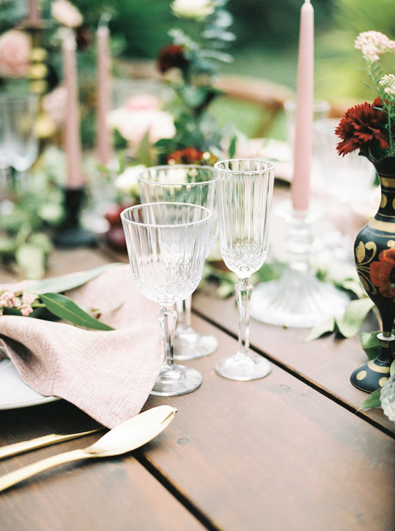 Romantic wedding decor