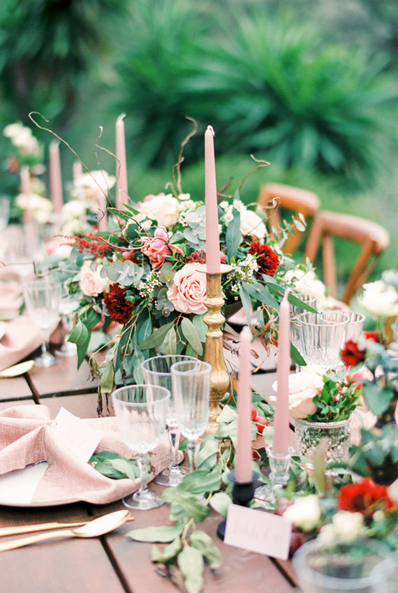 Romantic wedding decor Inspiration