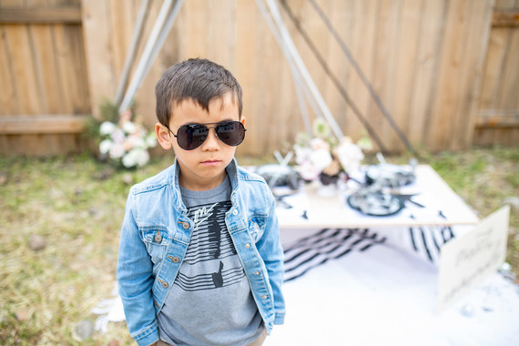 Michael Jackson themed double birthday party