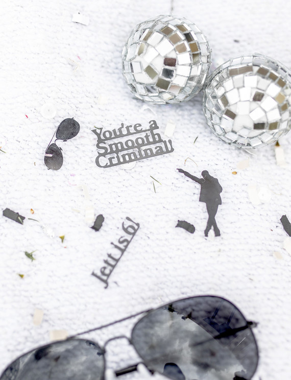 Michael Jackson themed double birthday party